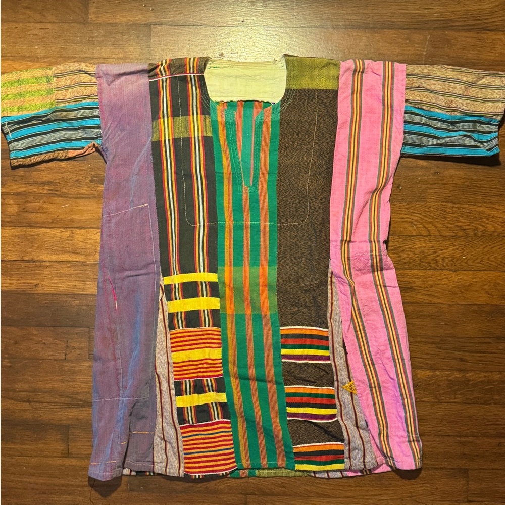 VTG 70s Handmade Patchwork Tunic